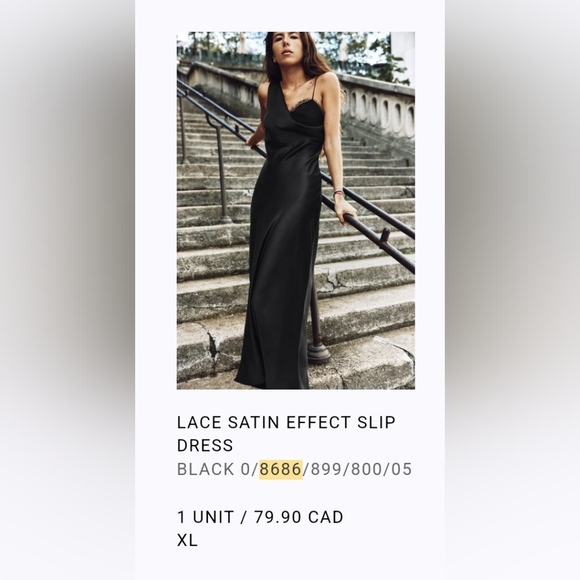 NWT Zara Slip Dress - Picture 9 of 9